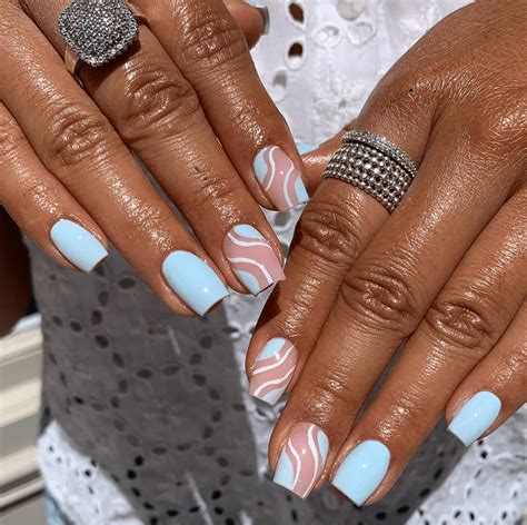 summer nail colors for brown skin|More.